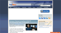 Desktop Screenshot of podworx.com